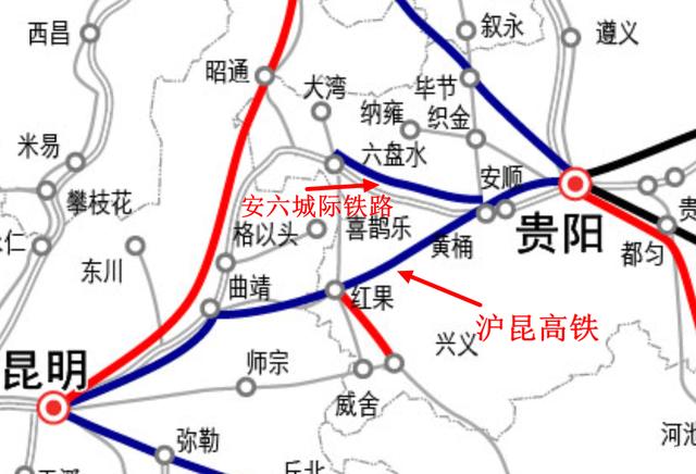贵州境内这段高铁截弯取直,竟和广东广西云南大有关系!
